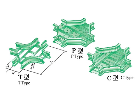 XQJ-TJ-T、P、C-04型大跨距水平四通橋架